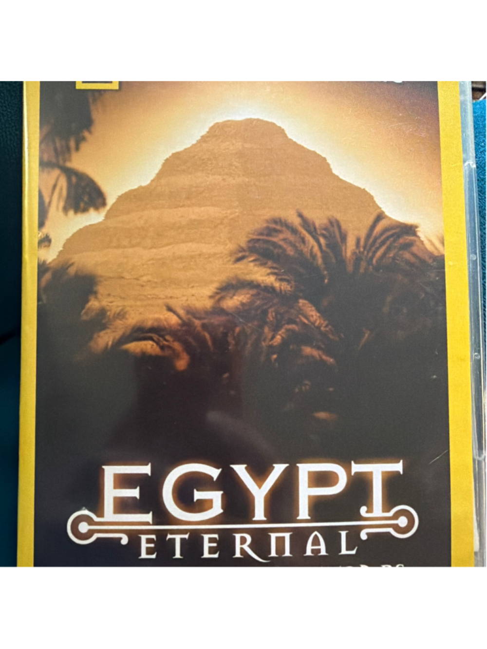 National Geographic Egypt Eternal DVD Documentary One Size Black Yellow